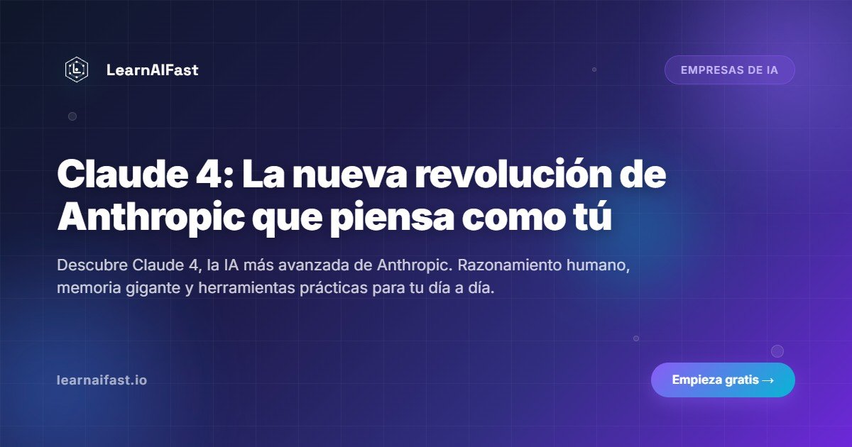 Claude 4: La nueva revolución de Anthropic que piensa como tú