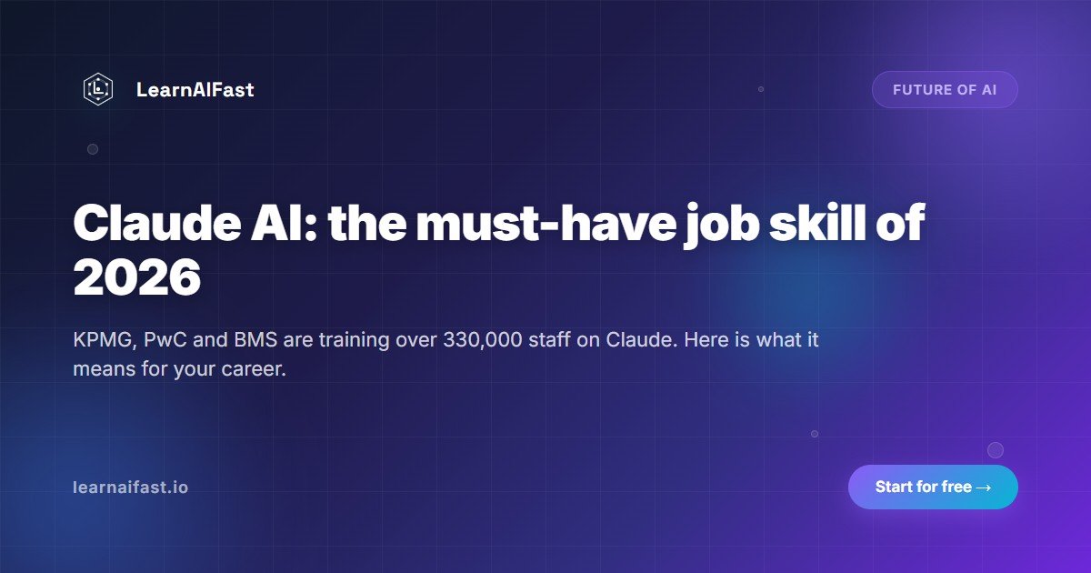 Claude AI: The Job Skill You Can't Skip in 2026