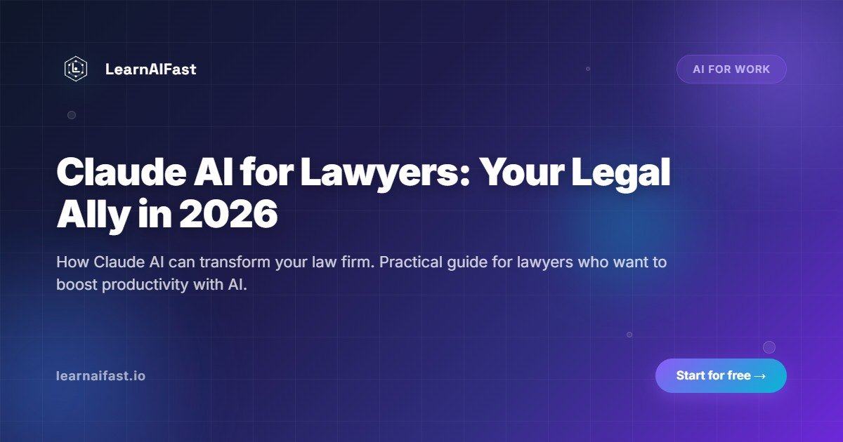 Claude AI for Lawyers: Your Legal Ally in 2026