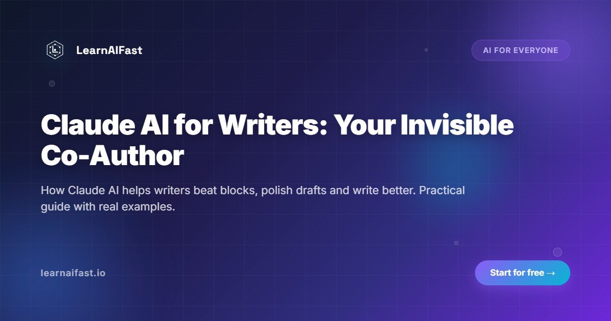 Claude AI for Writers: Your Invisible Co-Author