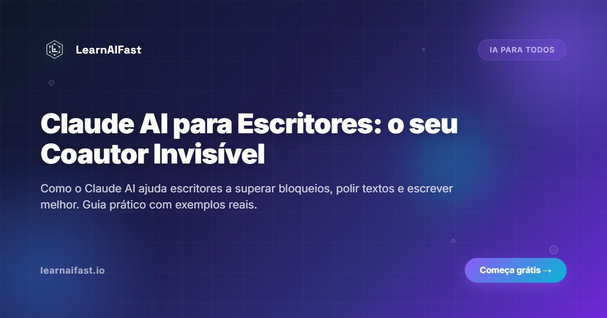 Claude AI para Escritores: Seu Parceiro Criativo