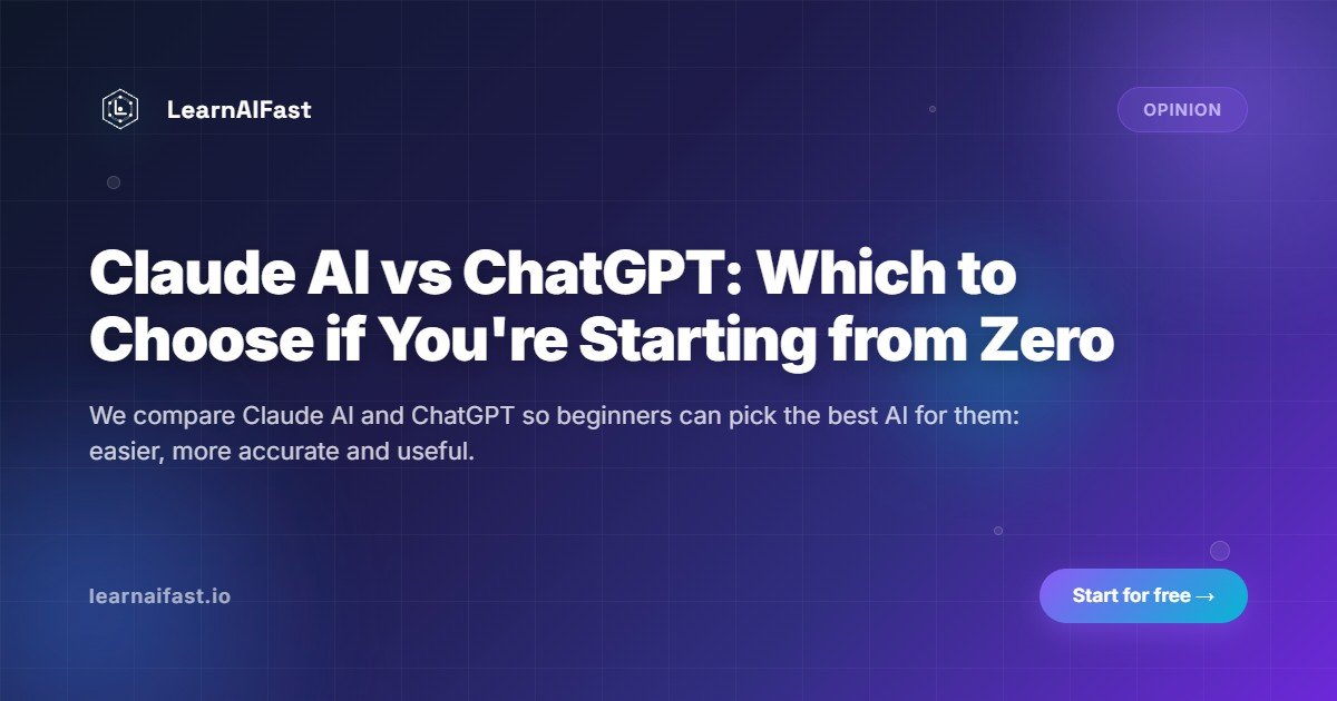 Claude AI vs ChatGPT: Which One Should You Choose as a Beginner?