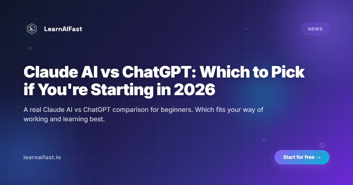 Claude AI vs ChatGPT: which one to pick in 2026