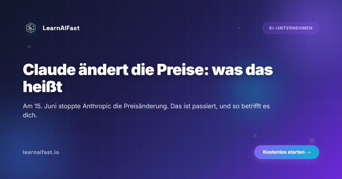 Claudes Preisänderung 2026: Was sie wirklich für dich bedeutet