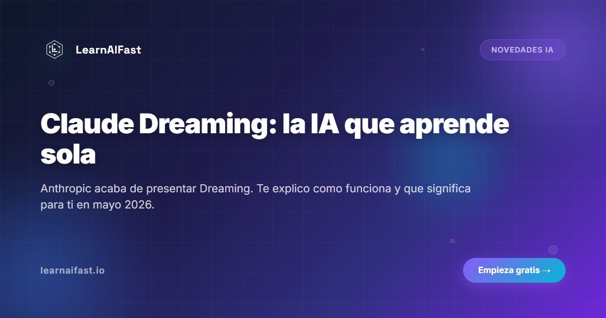 Claude Dreaming Managed Agents Novedad 2026