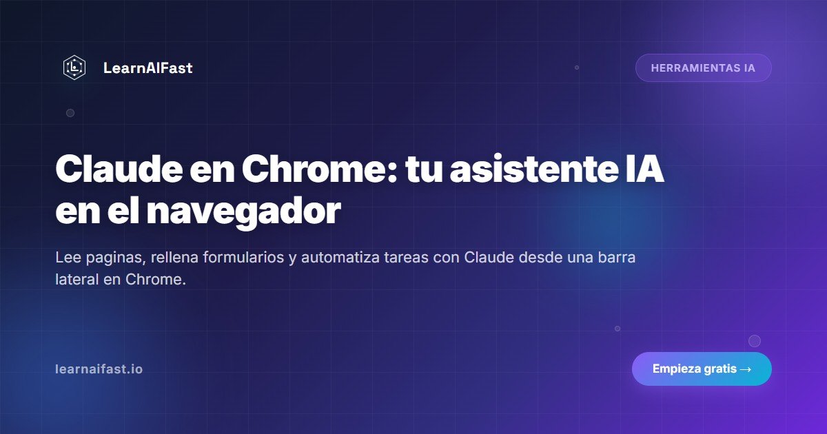 Claude En Chrome Asistente Ia Navegador 2026