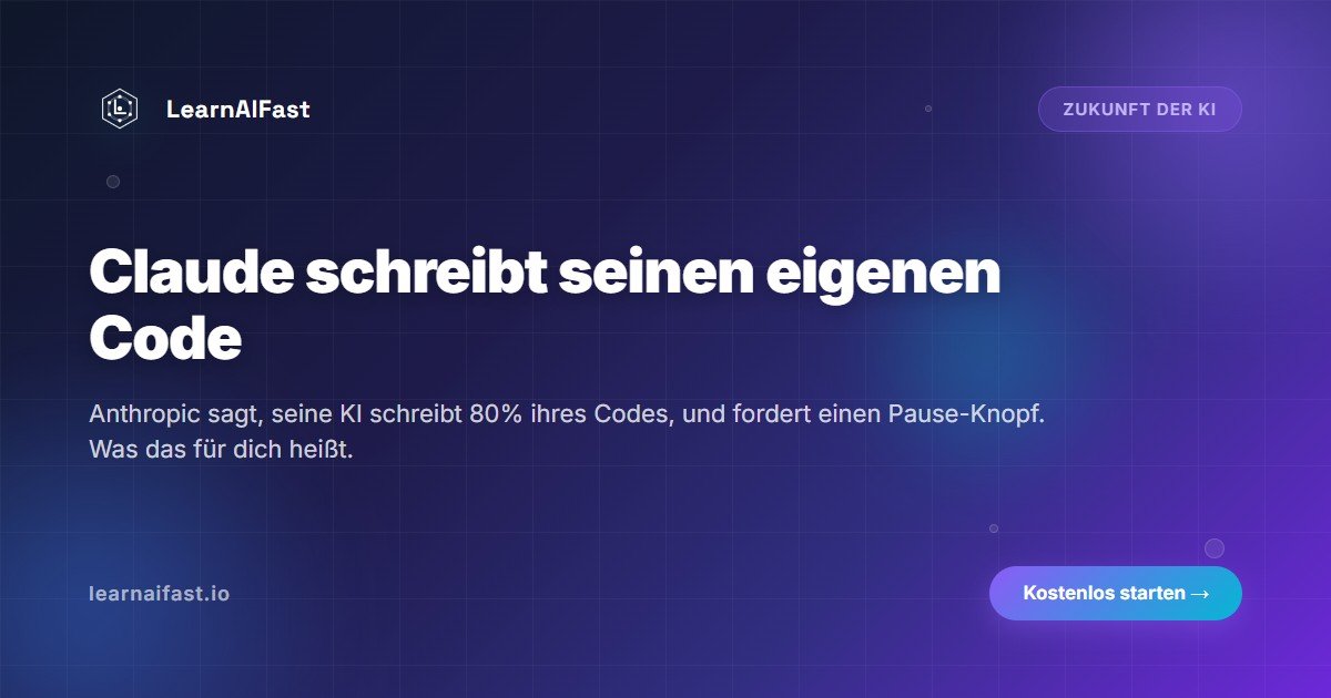 Claude schreibt jetzt seinen eigenen Code: Was das heißt