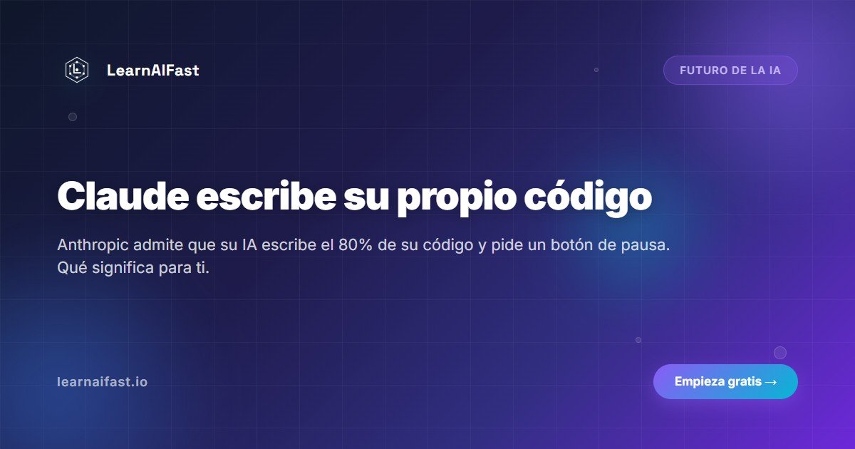 Claude ya escribe su propio código: qué significa para ti