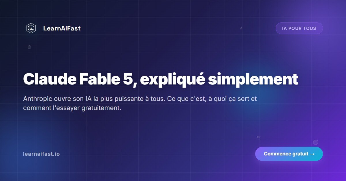 Claude Fable 5 expliqué : le Claude le plus puissant