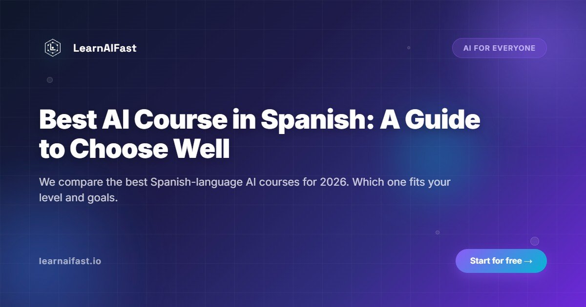 How to Choose the Best AI Course for Beginners in 2026