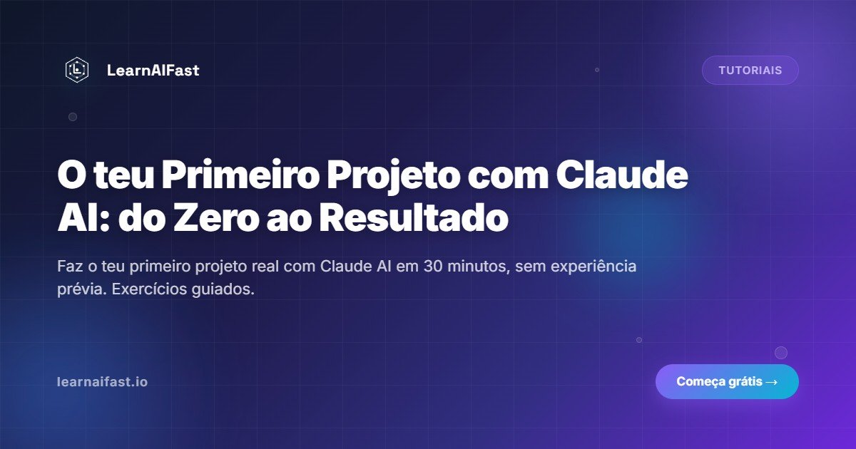 Seu primeiro projeto com Claude AI: do zero ao resultado